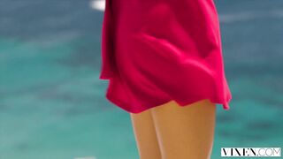 VIXEN Teen Model Exhibitionist Gets Fucked Everywhere