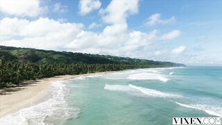 VIXEN Femme Fatale Lia Seduces Innocent Ashby And Her BF