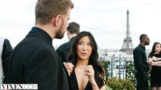 VIXEN Gorgeous model Emiri is insatiable for cock