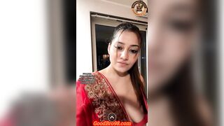 New Simrann K Simran Kaur Strip Saree To Sexy Thong Bikini 18th Oct Live [ 19.10.2024] 1080P