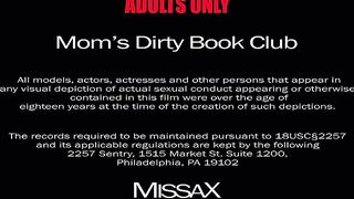 New Moms Dirty Book Club - Bunny Madison & Charlie Forde - MissaX