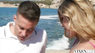 VIXEN Stunning Natural Beauty Ruby Reign Rides His Big Cock All Day