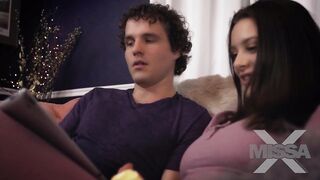 Remastered Watching porn with stepsister 2 - Lana Rhoades - MissaX