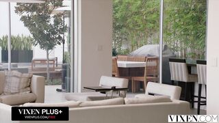 VIXEN Naughty Assistant Seduces Boss on Vacation