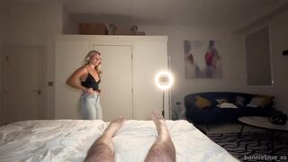 OnlyFans Bonnie Blue - Late Night POV BG Freshers Sex Tape